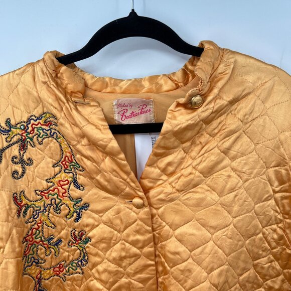 Vintage Beatriz Pines Oriental Quilted Jacket - Picture 2 of 6